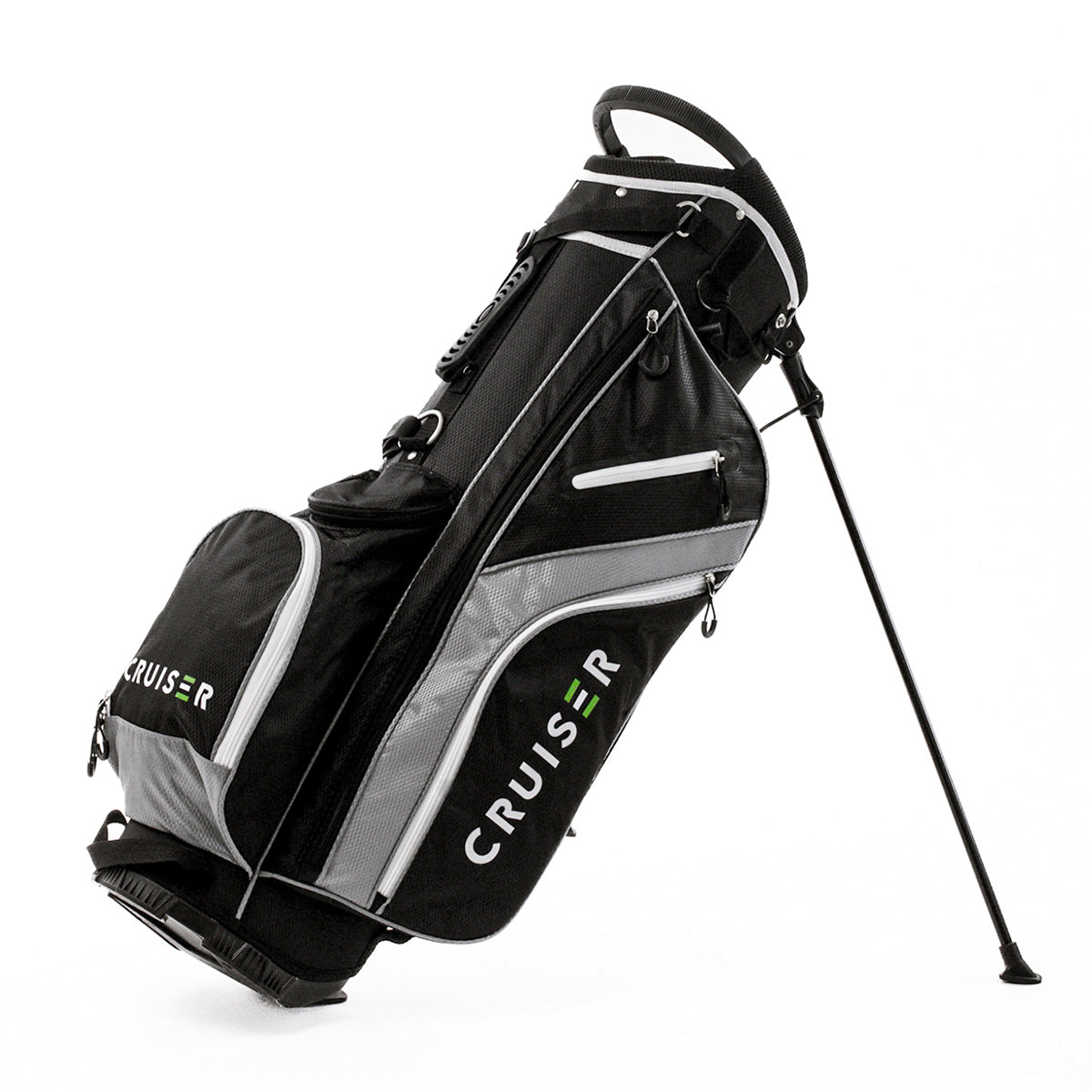 SB3 14 Way Divider Golf Stand Bag - Black/Grey – Cruiser Golf