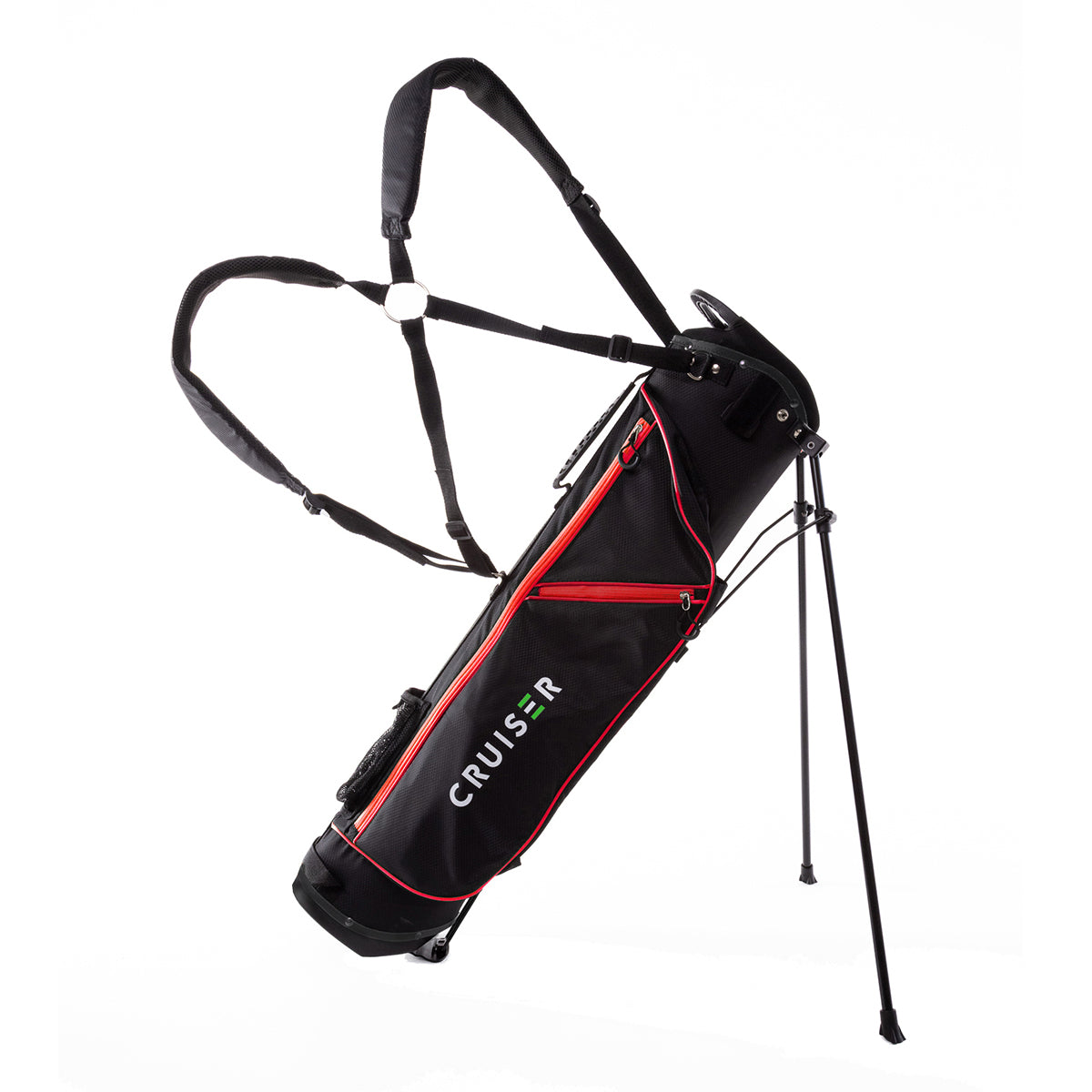 CR-Lite Lightweight 7 Inch Stand Bag - Black/Red