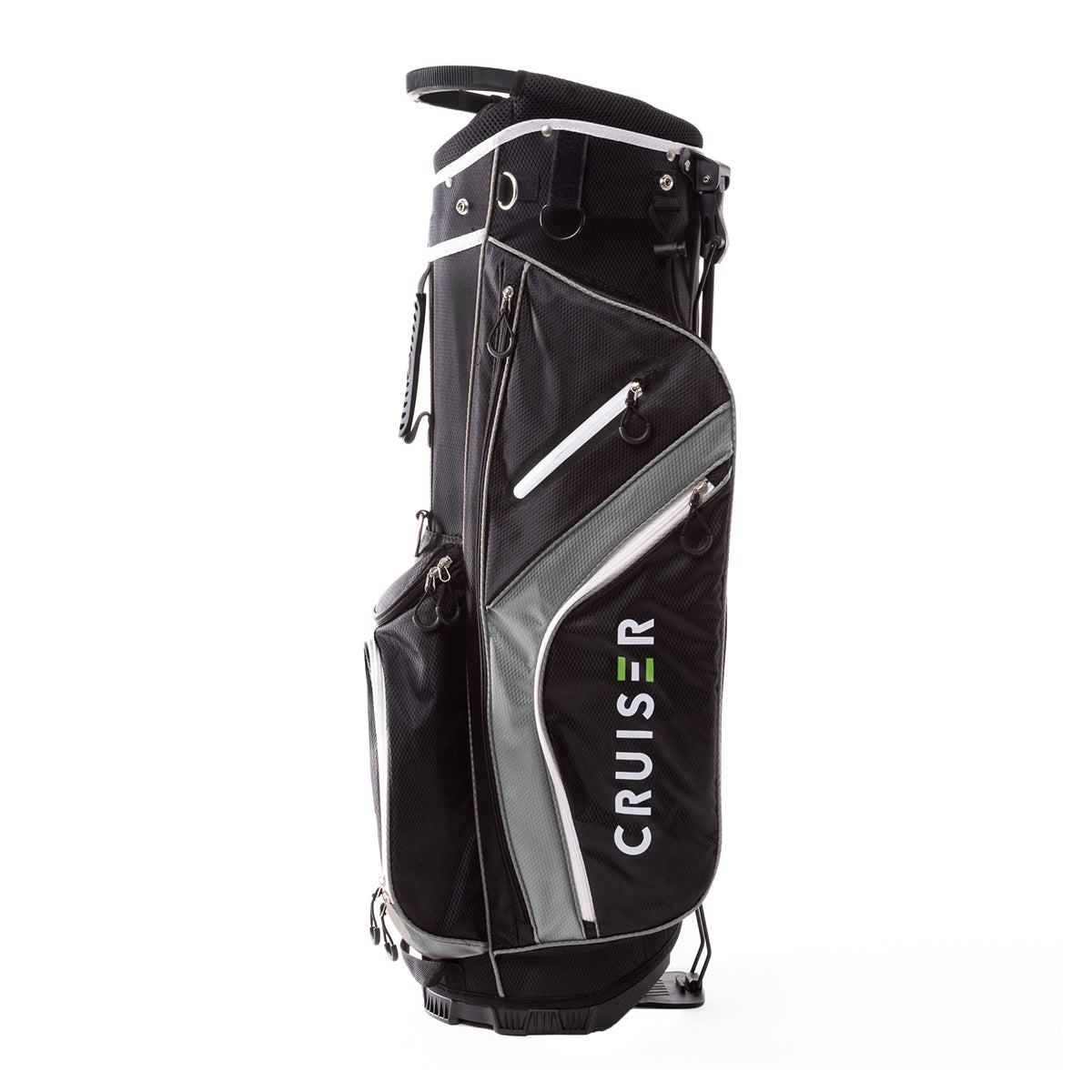 SB3 14 Way Divider Golf Stand Bag - Black/Grey – Cruiser Golf