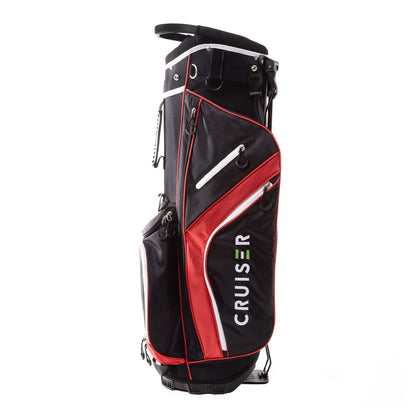 SB3 14 Way Divider Golf Stand Bag - Black/Red