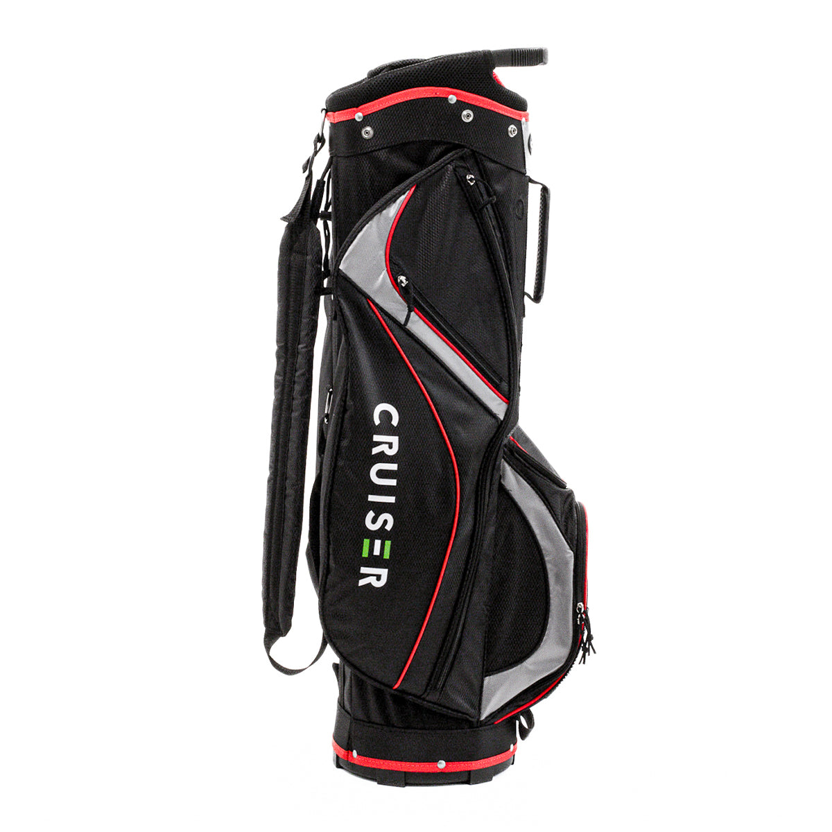 CB2 Lightweight Cart Bag - Black/Red