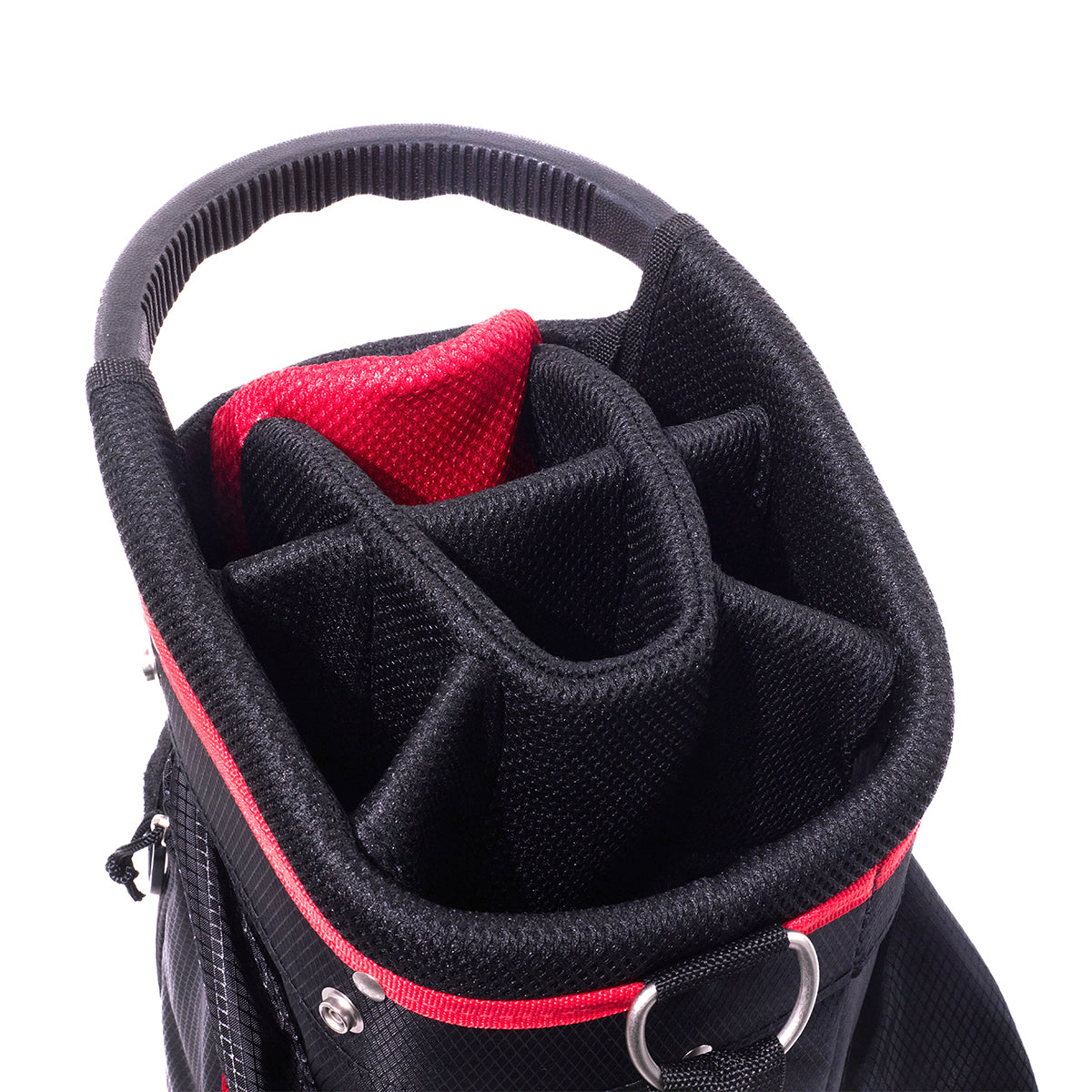 CB2 Lightweight Cart Bag - Black/Red