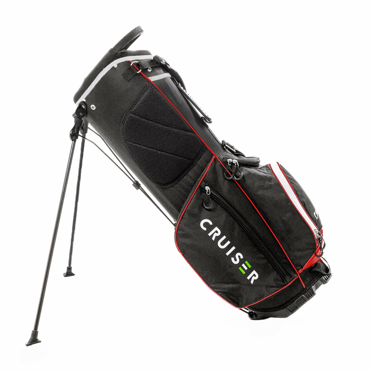 SB3 14 Way Divider Golf Stand Bag - Black/Red