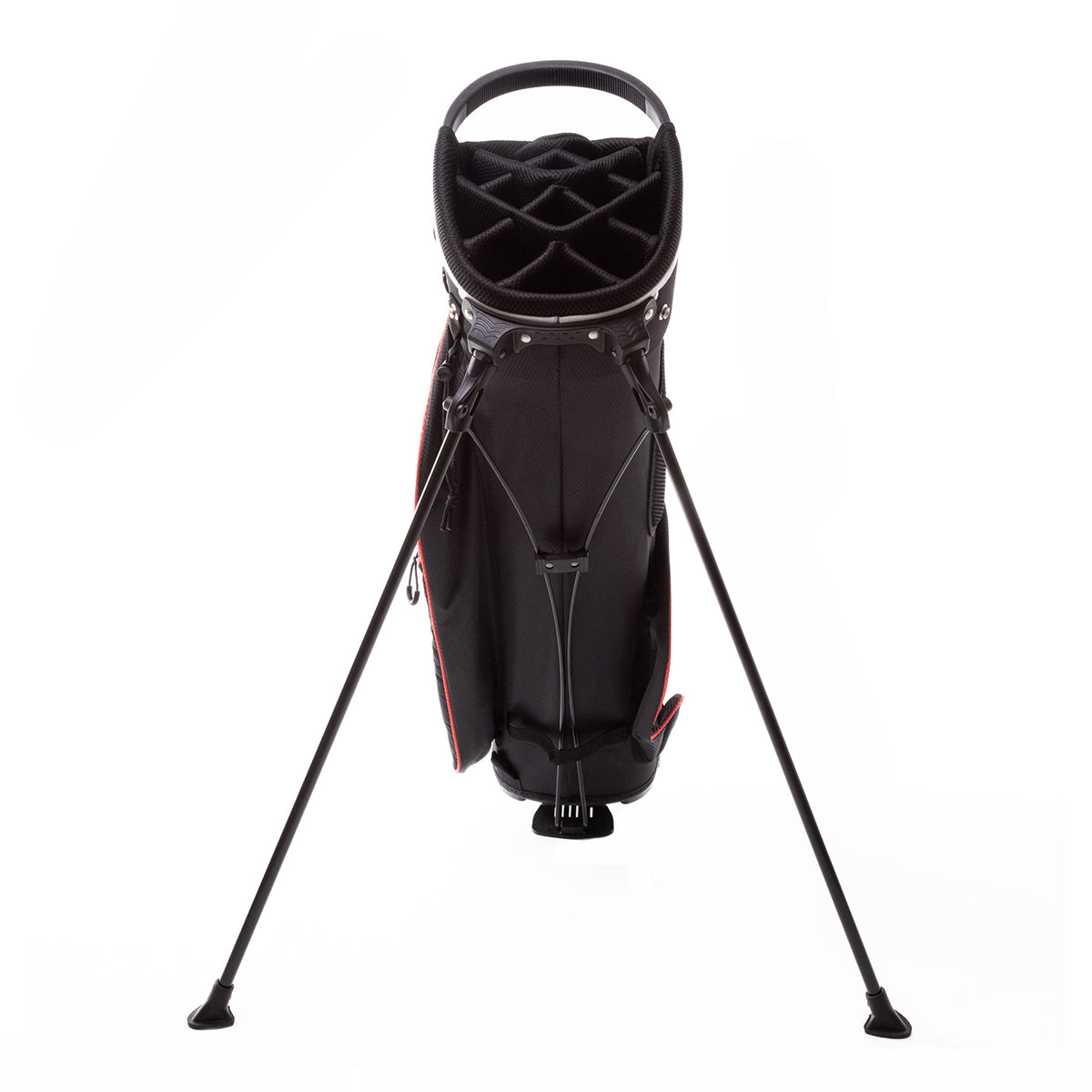 SB3 14 Way Divider Golf Stand Bag - Black/Red