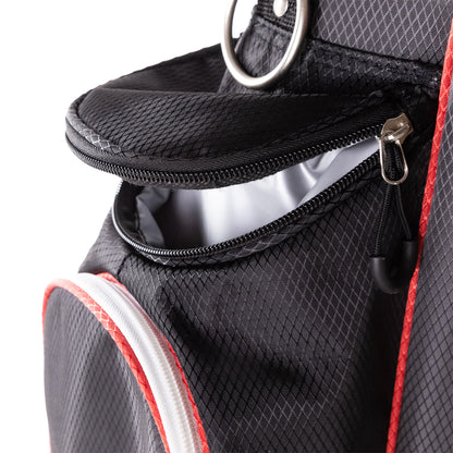 SB3 14 Way Divider Golf Stand Bag - Black/Red