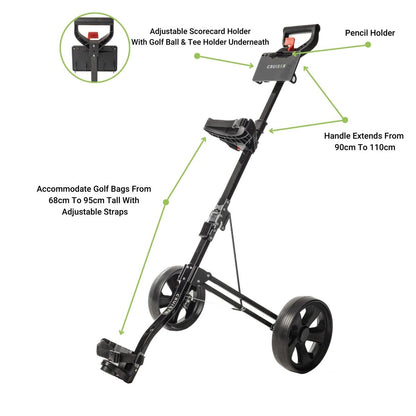 CR-Micro Compact Two Wheel Trolley