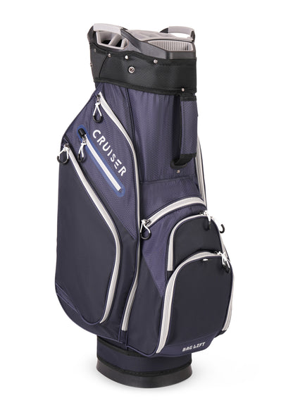 NOVA Cart Bag – Deluxe 14 Way Rubber Divider Top - Navy/Grey