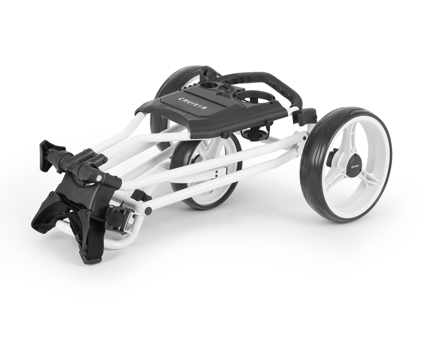 CR-4 Three Wheel Trolley - White