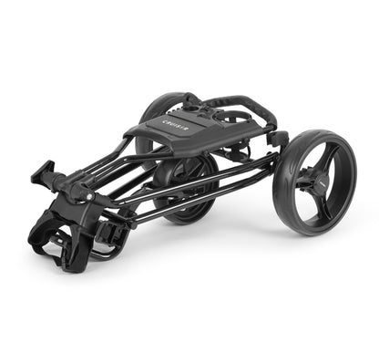 CR-4 Deluxe Three Wheel Trolley - Black