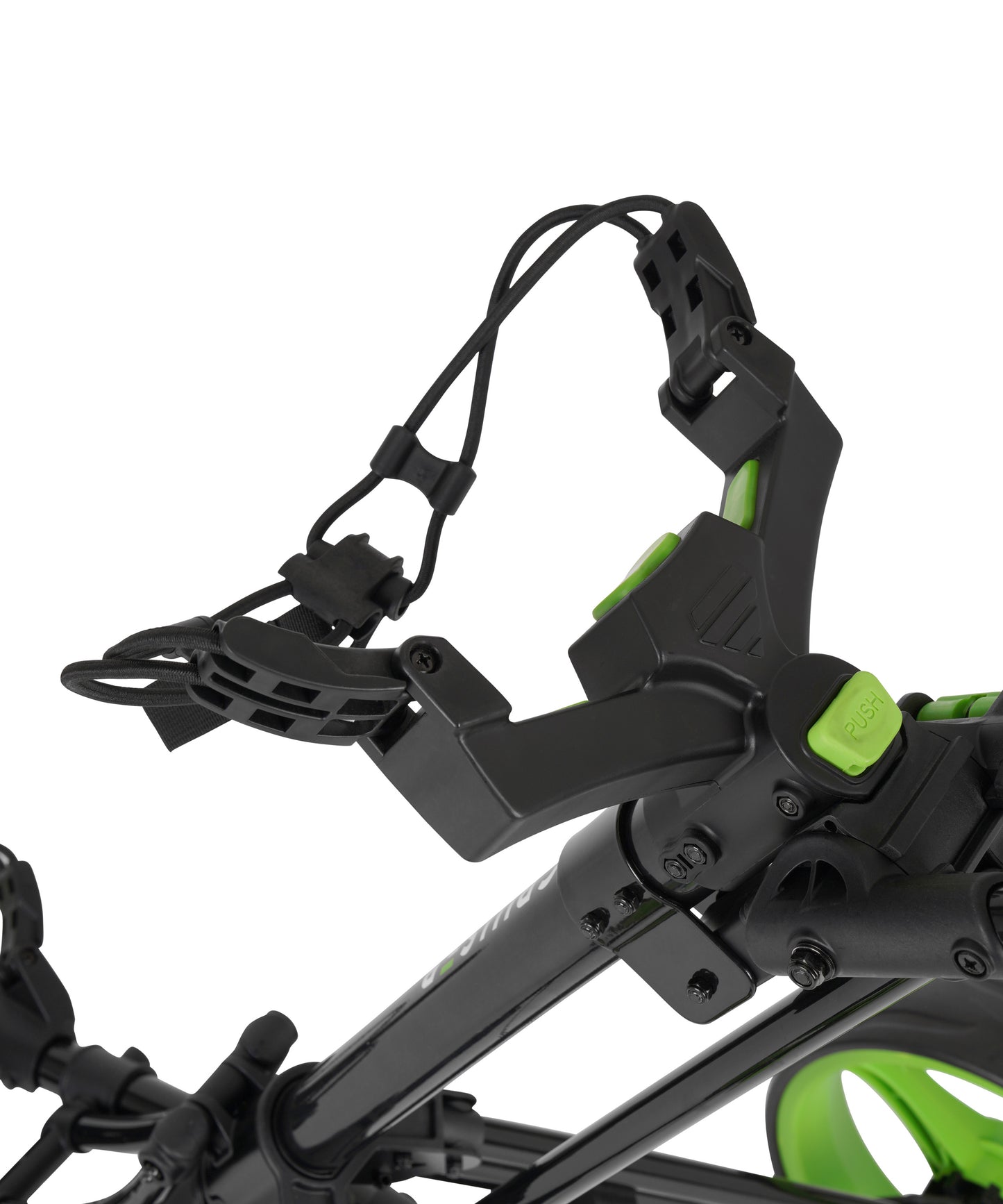 CR-6 Three Wheel Trolley - One Button Folding Mechanism - Black/Green