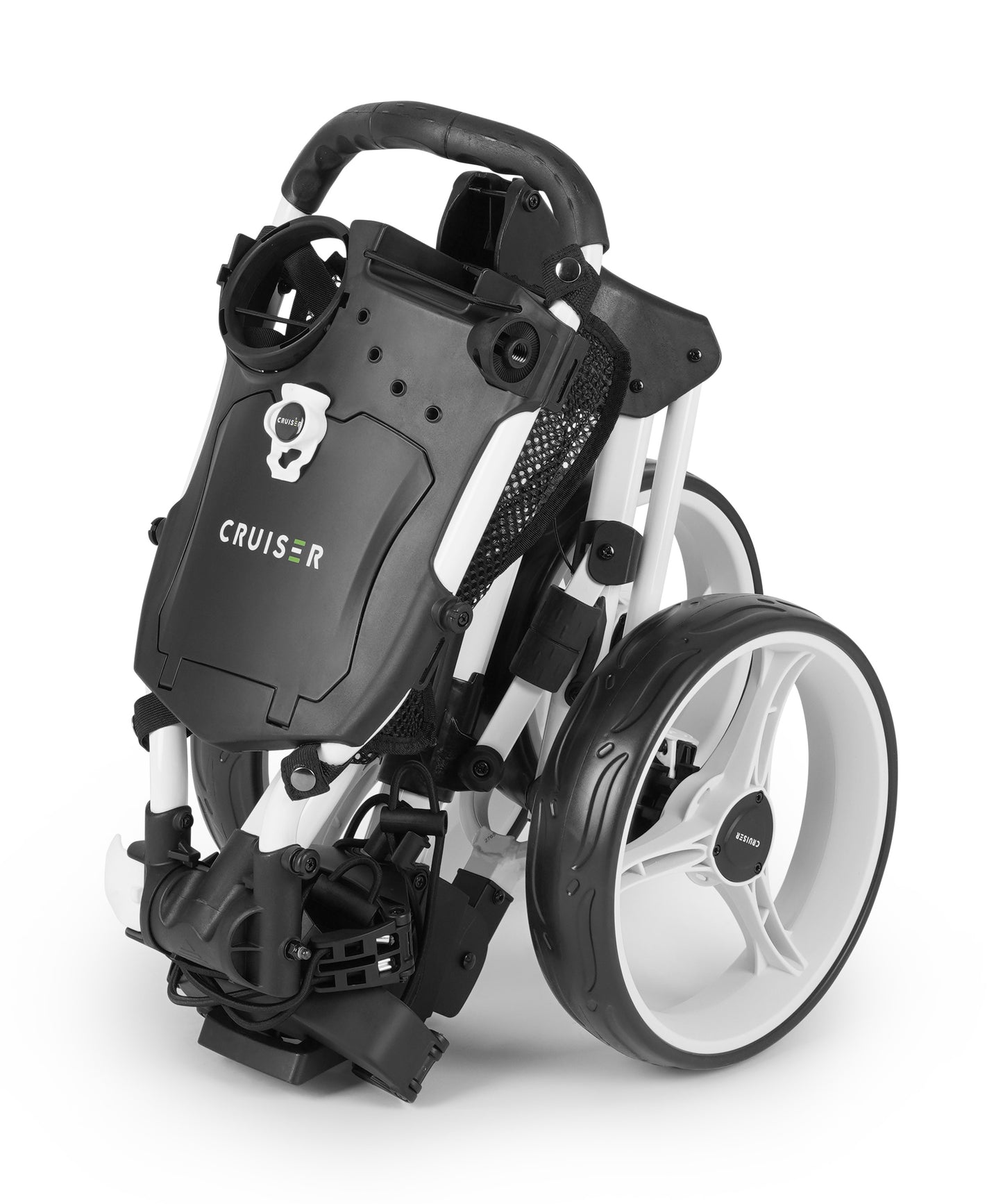 CR-7 Three Wheel Golf Trolley - White