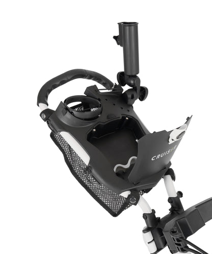 CR-7 Three Wheel Golf Trolley - White