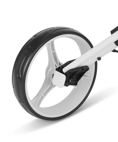 CR-7 Three Wheel Golf Trolley - White