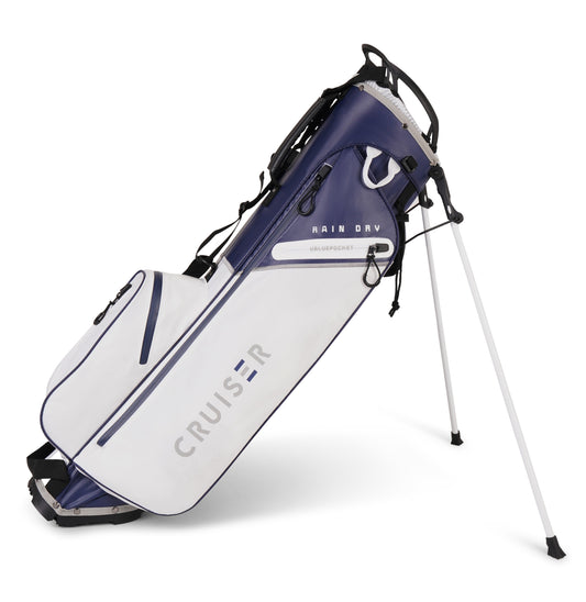 CR-DriLite Waterproof Golf Stand Bag - Lightweight Carry Bag - White