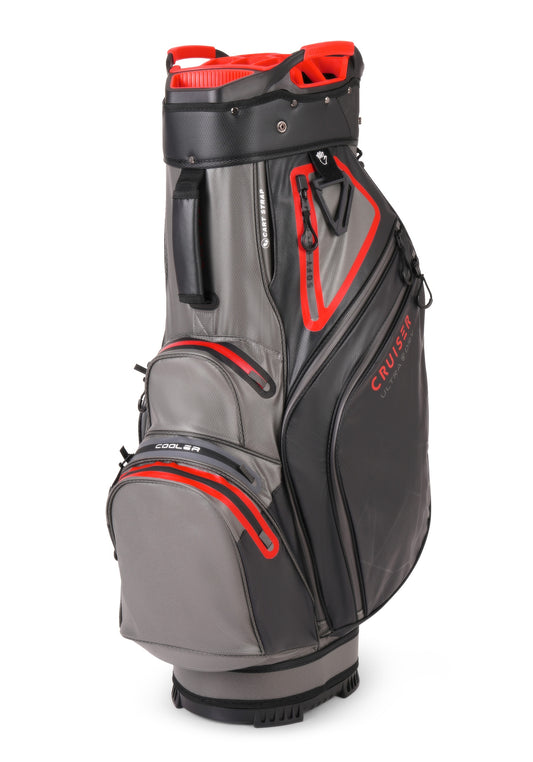 CR-DriMax Waterproof Golf Cart Bag - 14 Way Divider Trolley Bag - Black