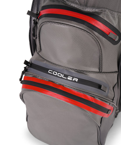 CR-DriMax Waterproof Golf Cart Bag - 14 Way Divider Trolley Bag - Black