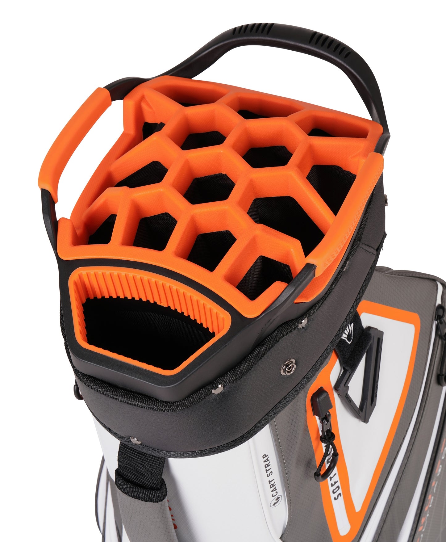 CR-DriMax Waterproof Golf Cart Bag - 14 Way Divider Trolley Bag - White