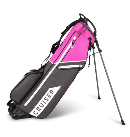 CR-Lite 2.0 Super Lightweight Stand Bag - Grey/Pink