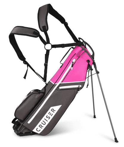 CR-Lite 2.0 Super Lightweight Stand Bag - Grey/Pink