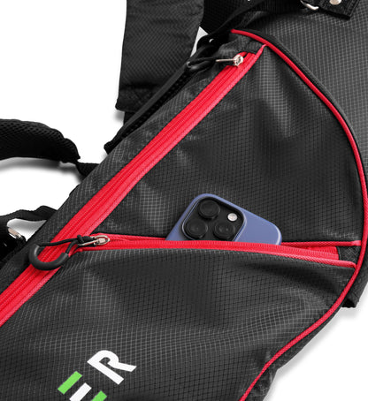 CR-Lite Lightweight 7 Inch Stand Bag - Black/Red