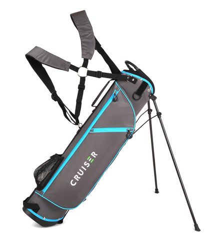 CR-Lite Lightweight 7 Inch Stand Bag - Grey/Blue
