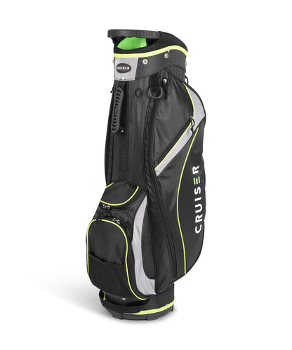 CB2 Lightweight Cart Bag - Black/Green