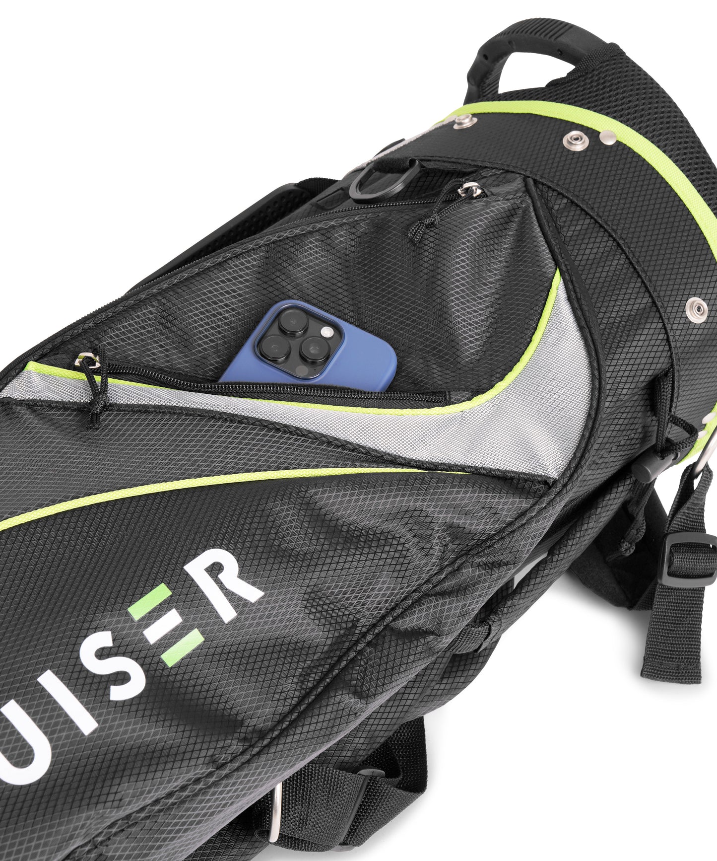 CB2 Lightweight Cart Bag - Black/Green