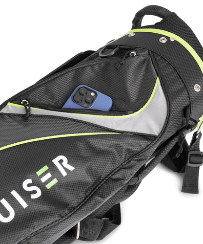 CB2 Lightweight Cart Bag - Black/Green