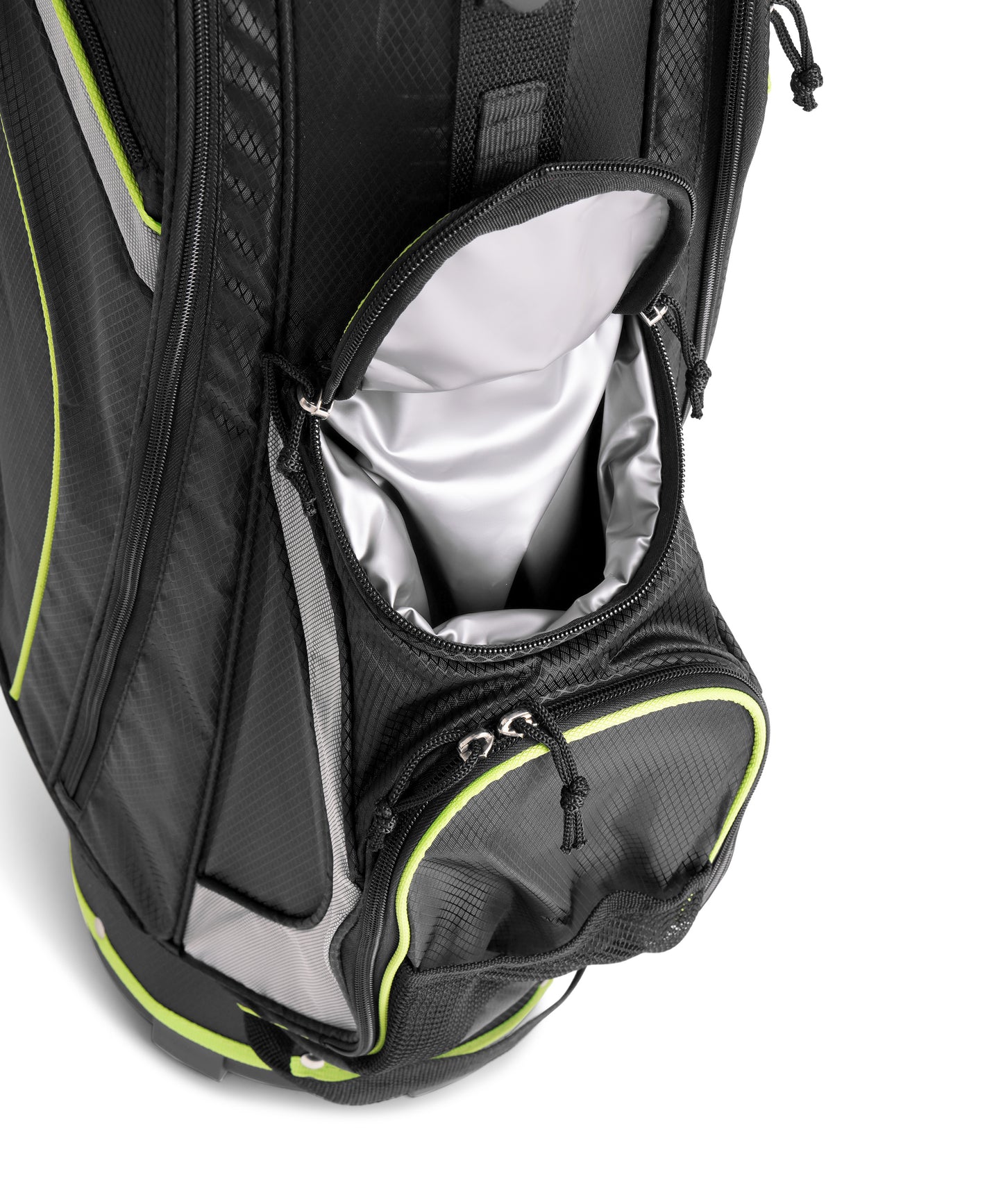 CB2 Lightweight Cart Bag - Black/Green