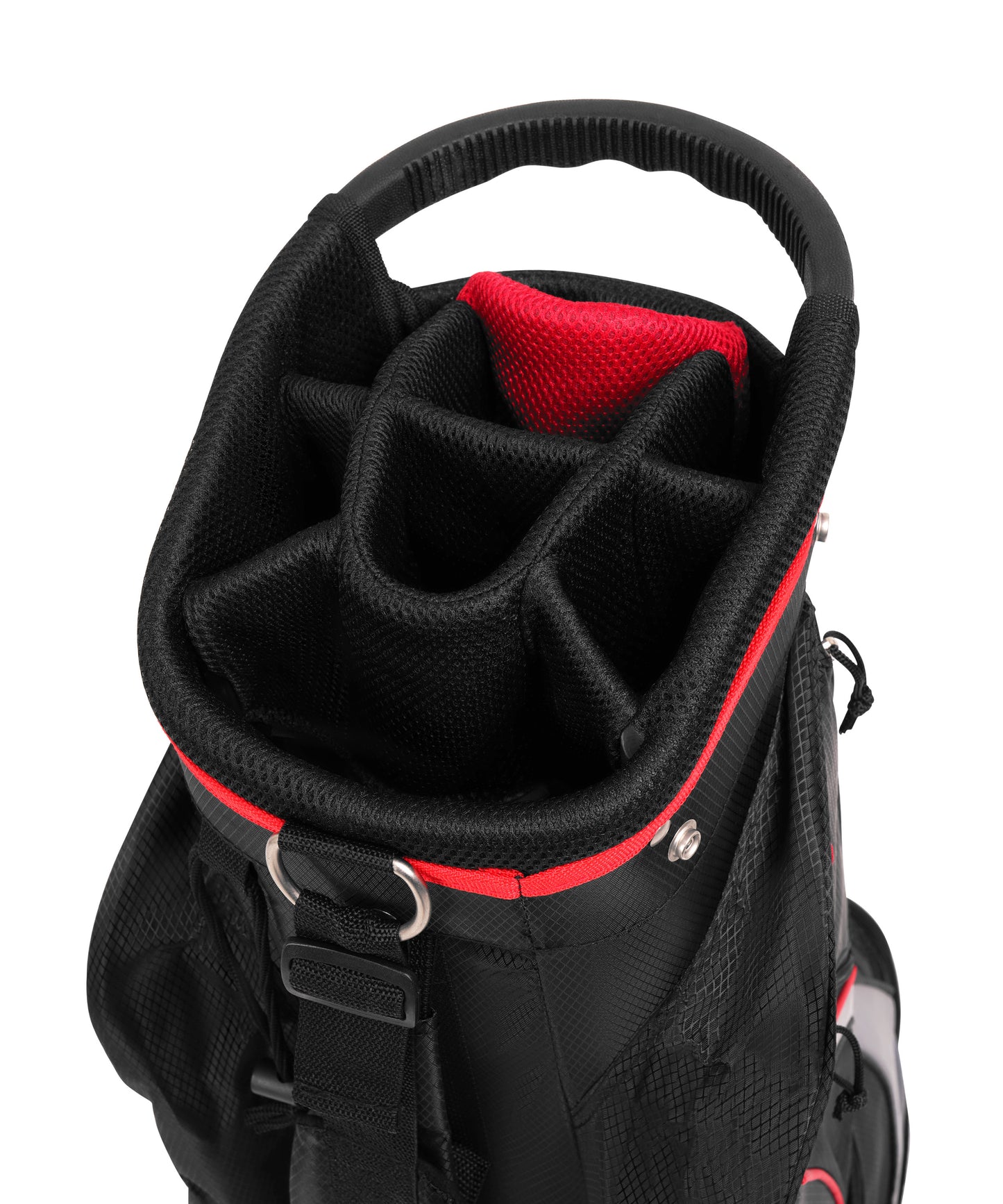 CB2 Lightweight Cart Bag - Black/Red