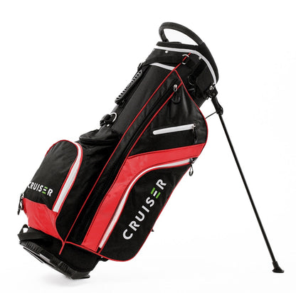 SB3 14 Way Divider Golf Stand Bag - Black/Red